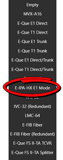 E-IPA E1 mode
